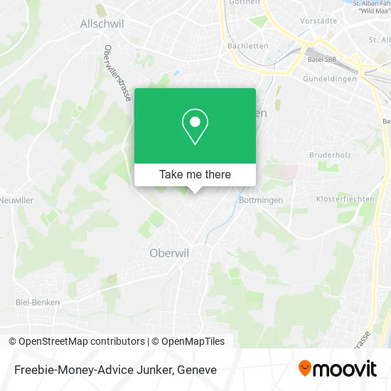 Freebie-Money-Advice Junker map