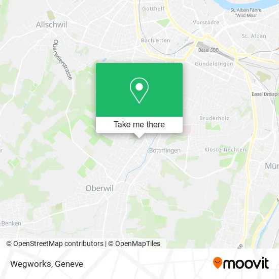 Wegworks map