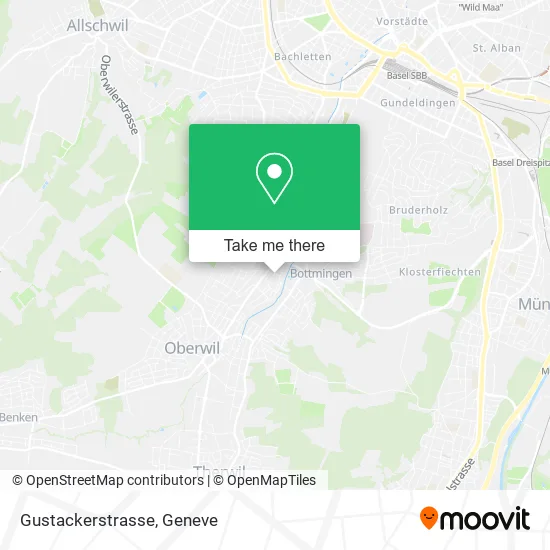 Gustackerstrasse plan