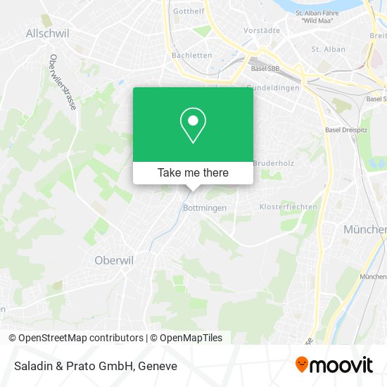 Saladin & Prato GmbH map