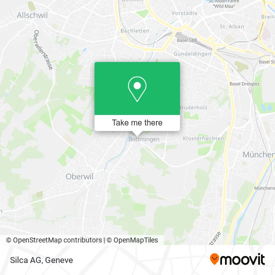 Silca AG map