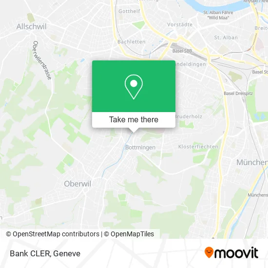 Bank CLER map