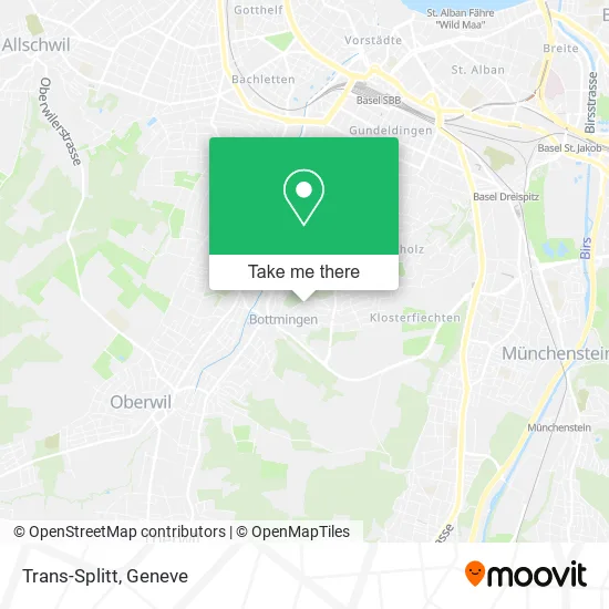 Trans-Splitt map