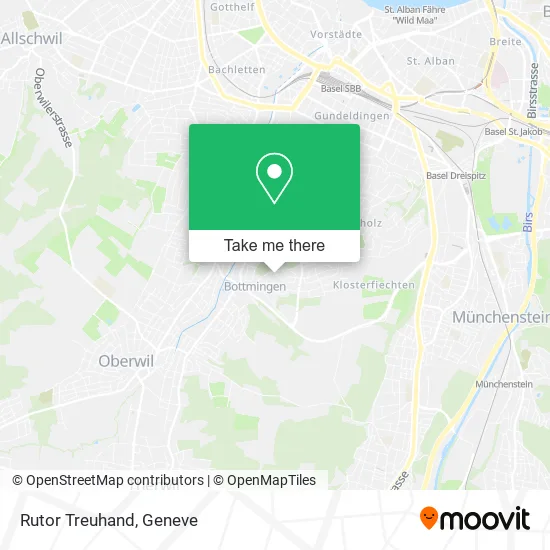 Rutor Treuhand map