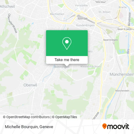 Michelle Bourquin map