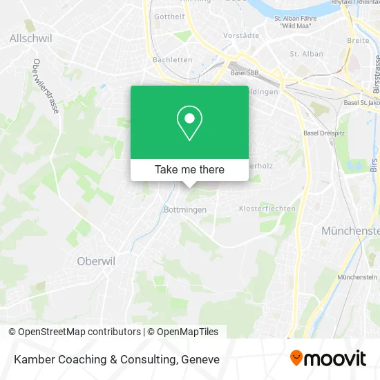 Kamber Coaching & Consulting map