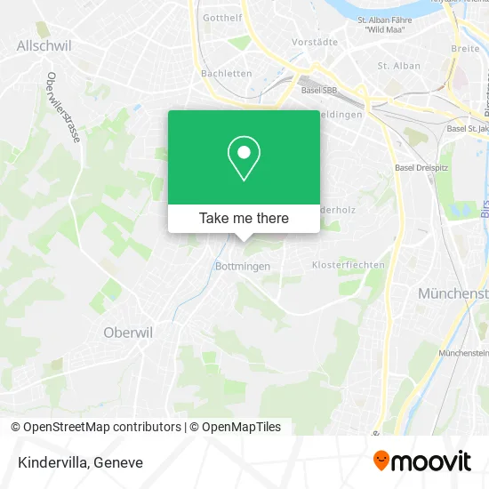 Kindervilla map
