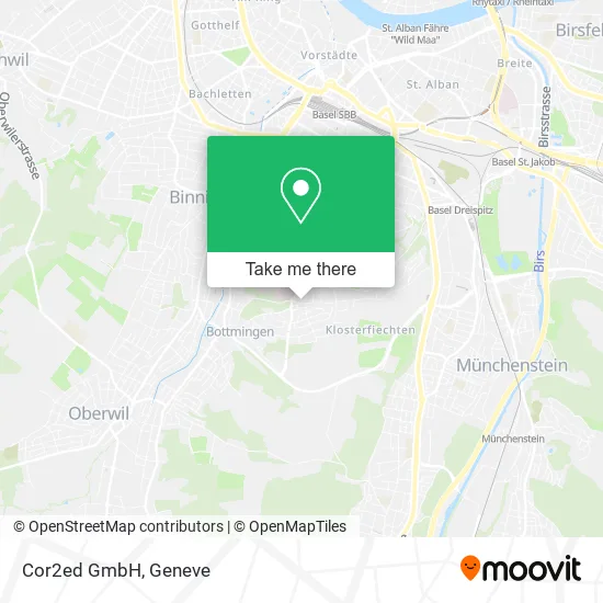 Cor2ed GmbH map