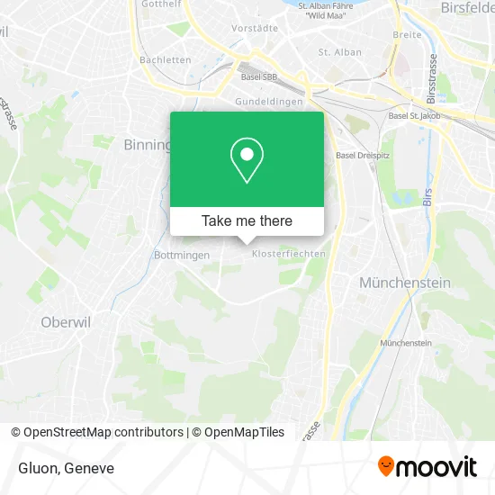 Gluon map