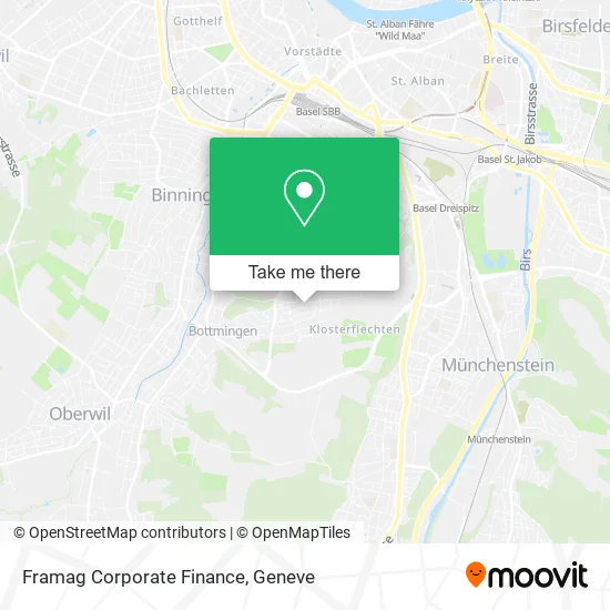 Framag Corporate Finance map
