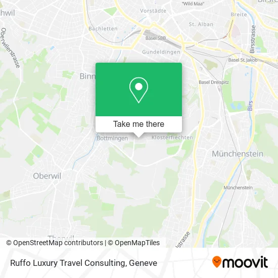 Ruffo Luxury Travel Consulting map