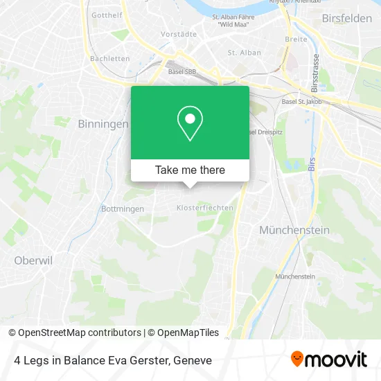 4 Legs in Balance Eva Gerster map