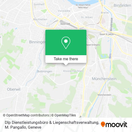 Dlp Dienstleistungsbüro & Liegenschaftsverwaltung, M. Pangallo map