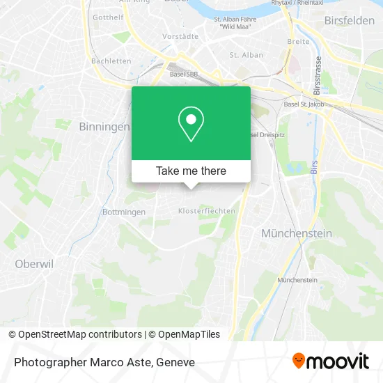 Photographer Marco Aste map