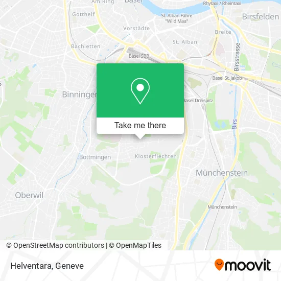 Helventara map