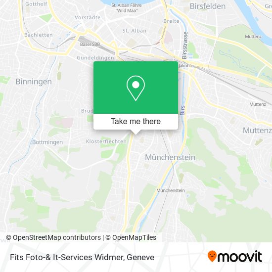 Fits Foto-& It-Services Widmer map