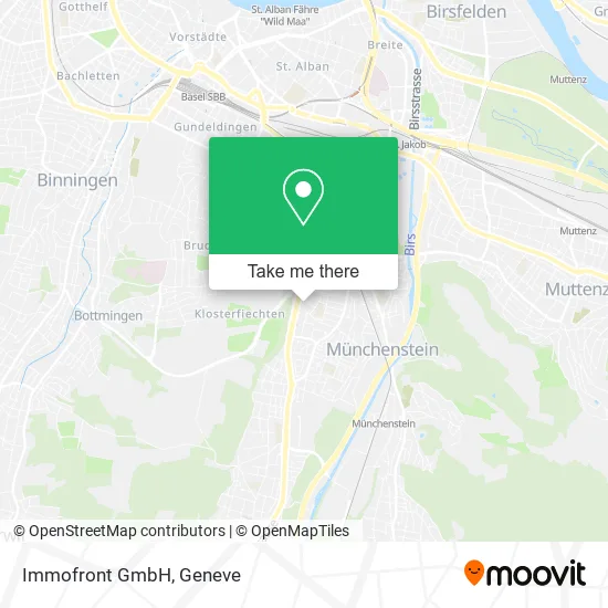 Immofront GmbH map