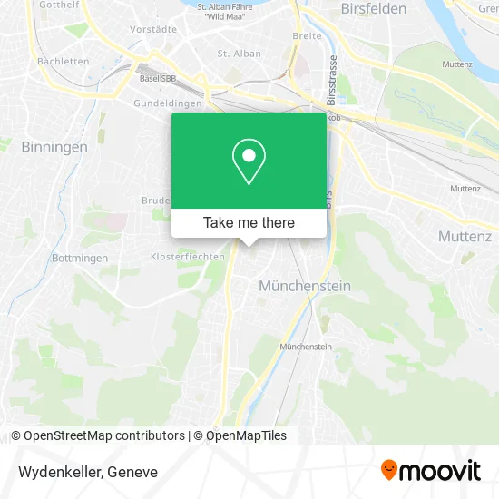 Wydenkeller map