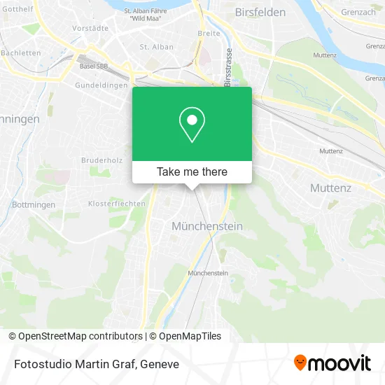 Fotostudio Martin Graf map