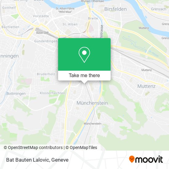 Bat Bauten Lalovic map