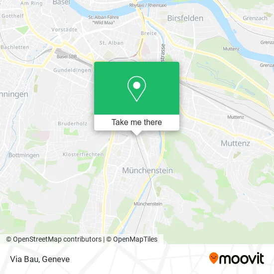 Via Bau map