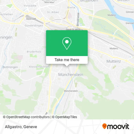 Allgastro map