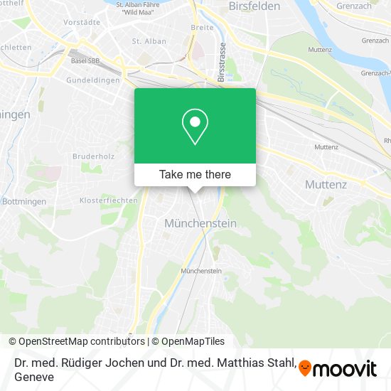Dr. med. Rüdiger Jochen und Dr. med. Matthias Stahl map