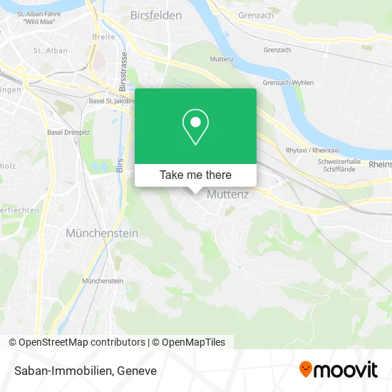 Saban-Immobilien map