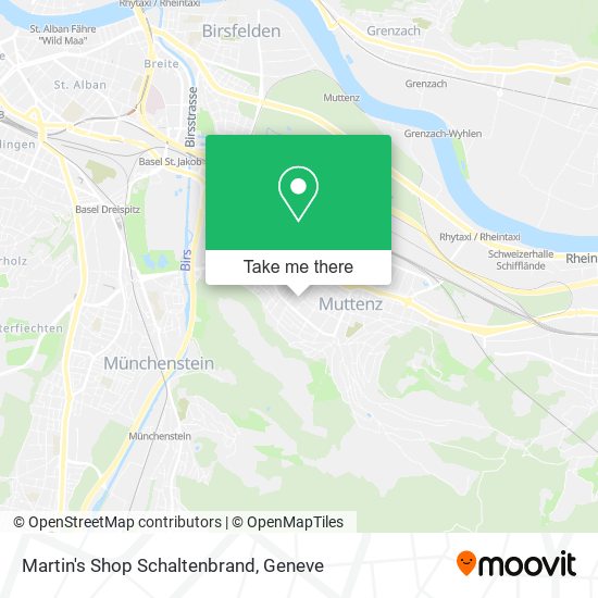 Martin's Shop Schaltenbrand map