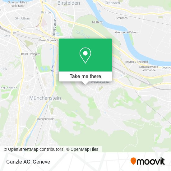 Gänzle AG map