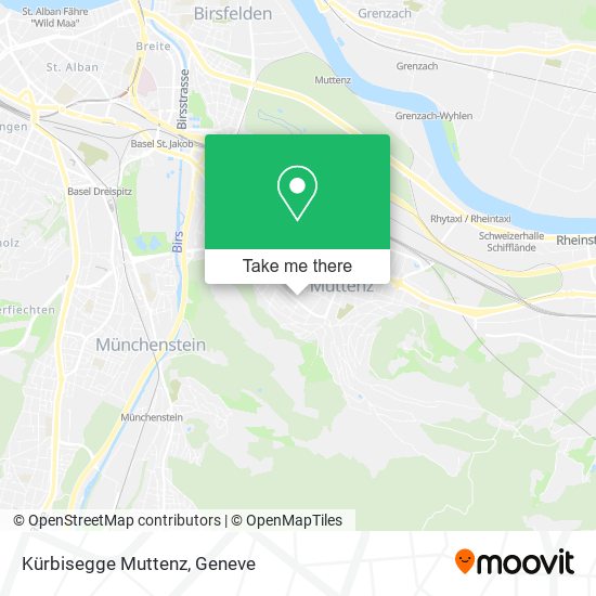 Kürbisegge Muttenz map