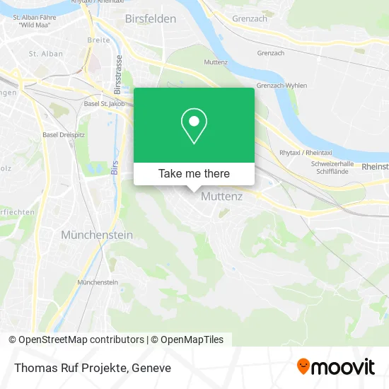 Thomas Ruf Projekte map