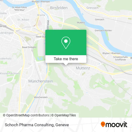 Schoch Pharma Consulting map