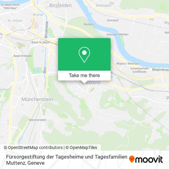 Fürsorgestiftung der Tagesheime und Tagesfamilien Muttenz map