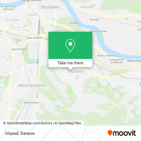 Glazed map