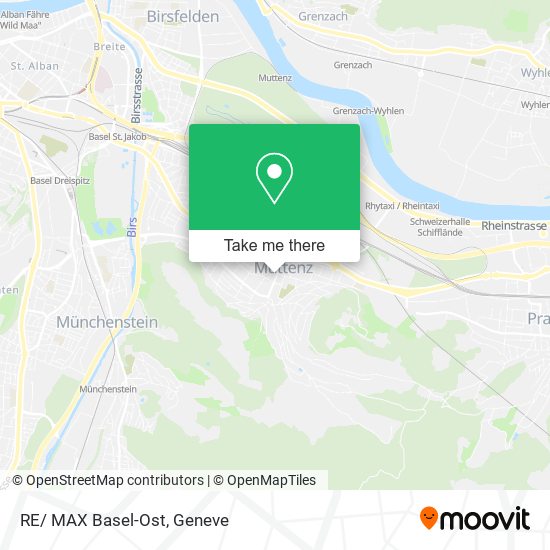 RE/ MAX Basel-Ost map