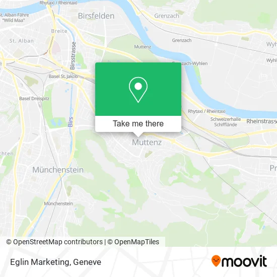 Eglin Marketing map