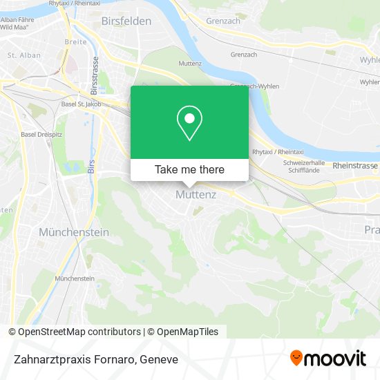 Zahnarztpraxis Fornaro map