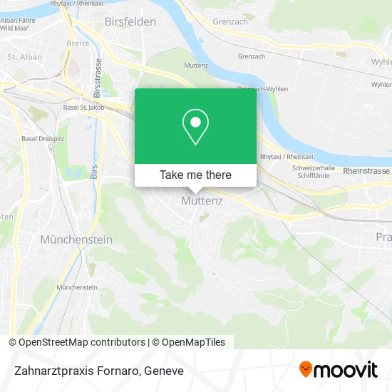 Zahnarztpraxis Fornaro map