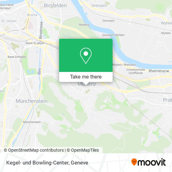 Kegel- und Bowling-Center map