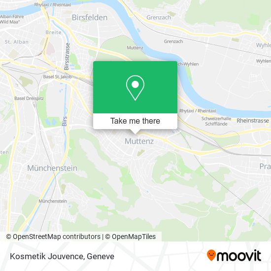 Kosmetik Jouvence map