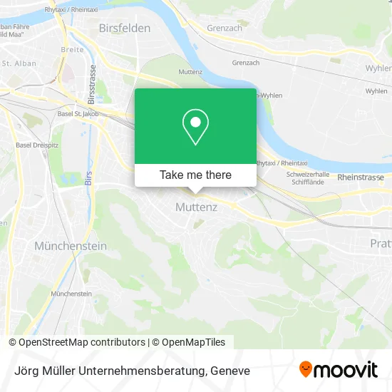 Jörg Müller Unternehmensberatung map