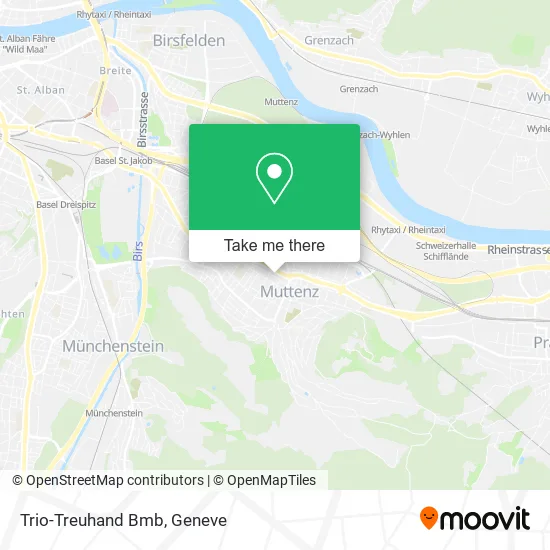 Trio-Treuhand Bmb map