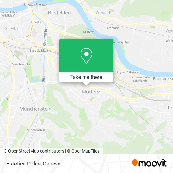 Estetica Dolce map