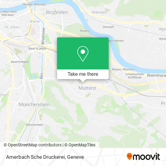 Amerbach Sche Druckerei map