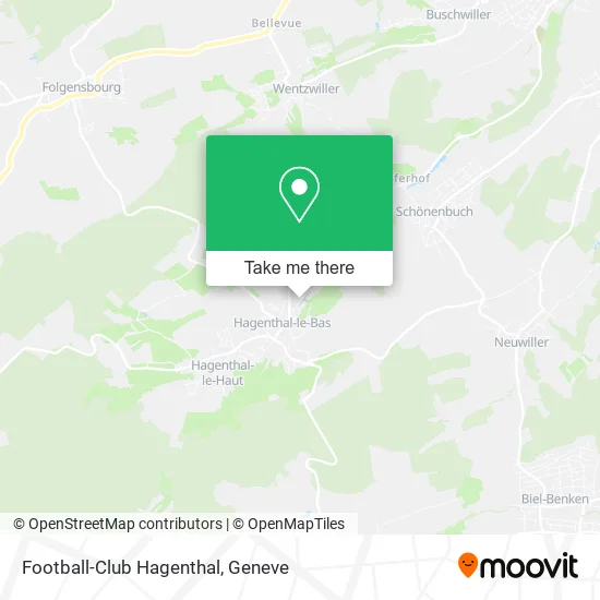 Football-Club Hagenthal map