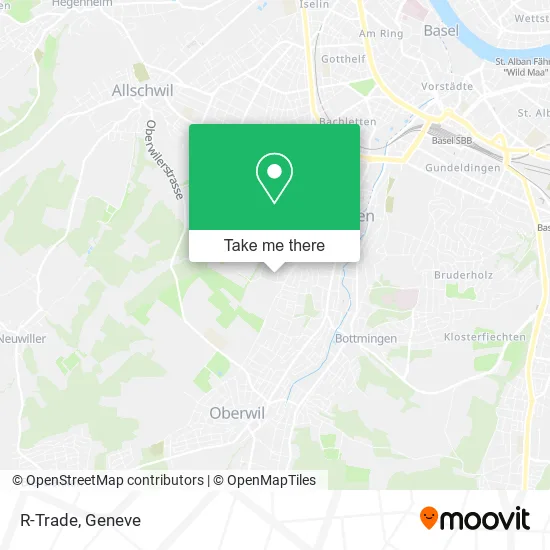 R-Trade map