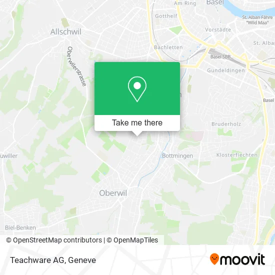 Teachware AG map