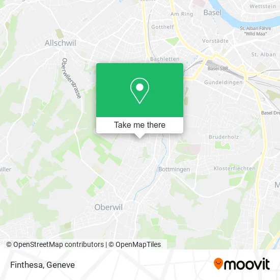 Finthesa map
