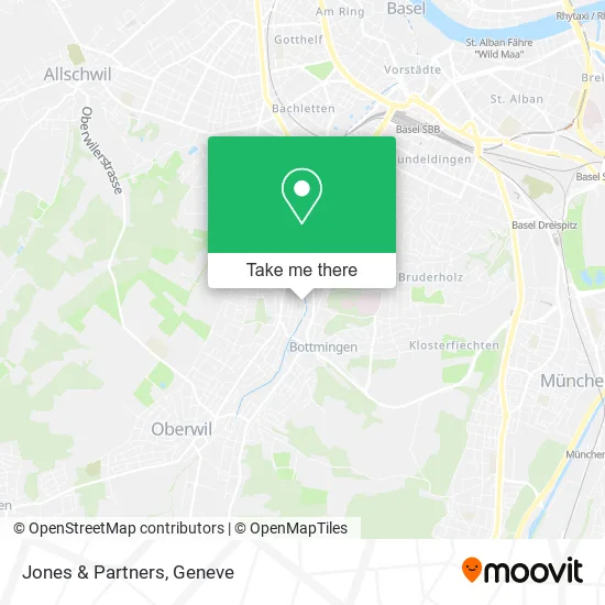 Jones & Partners map